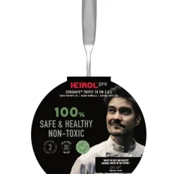 Heirol kasari kannella Cerasafe Triply 18 cm 2,5 l