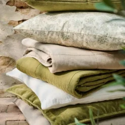 IB Laursen tyynynpäällinen sametti herbal green