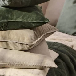 IB Laursen tyynynpäällinen sametti linen