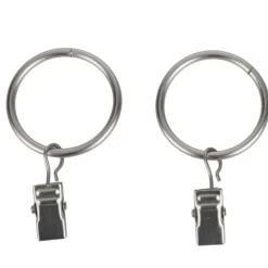 Ihanin verhorenkaat 32/38 mm nipistimellä teräs