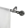 Ihanin verhotanko Alma 120-210 cm antrasiitti
