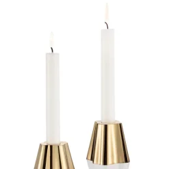 Iittala Aalto kynttilänjalka 50+65 mm messinki 2 kpl