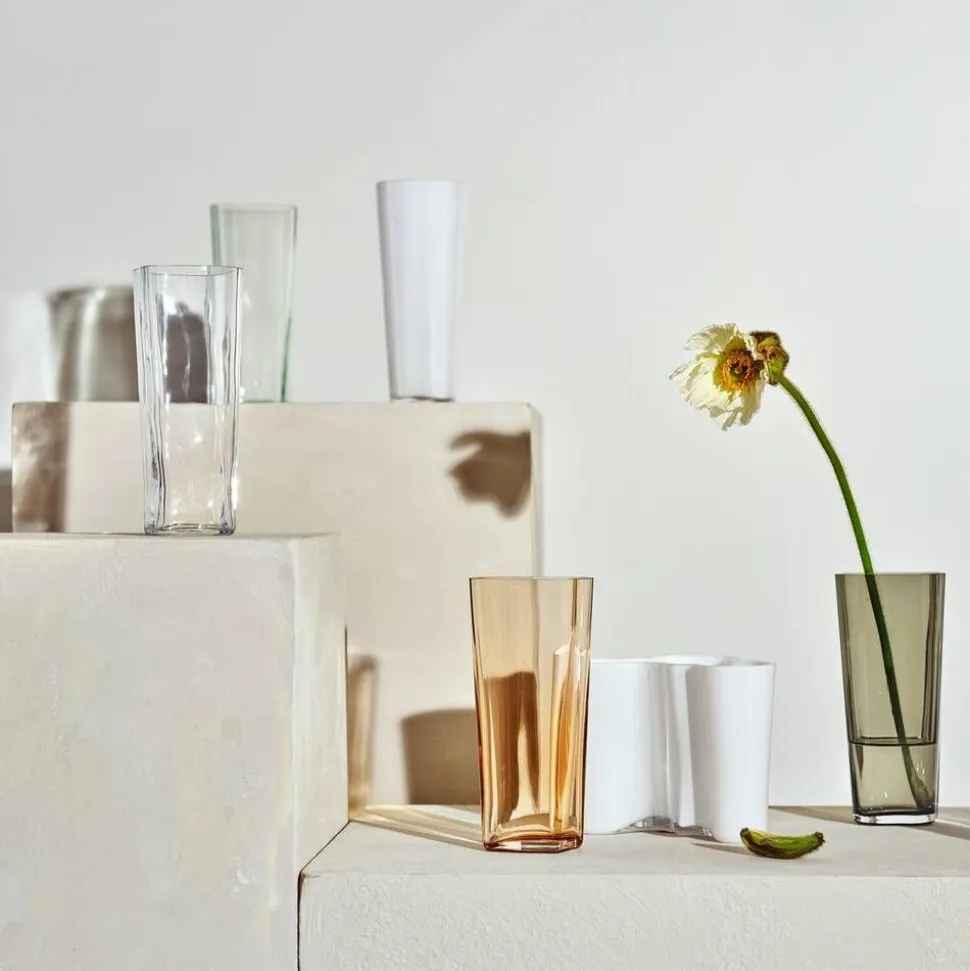 Iittala Aalto maljakko 180 mm Rion ruskea