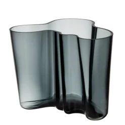 Iittala Aalto Maljakko 160 mm tummanharmaa