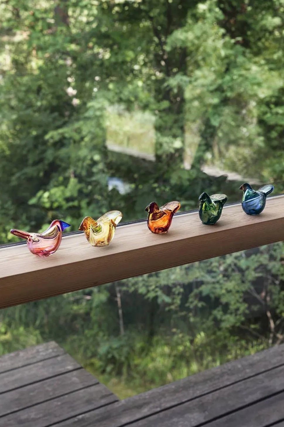 Iittala Birds by Toikka Sieppo kupari/sitruunankelt.