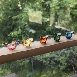 Iittala Birds by Toikka Sieppo lohenpunainen/sininen