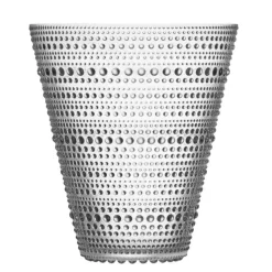 Iittala Kastehelmi Maljakko 154mm kirkas