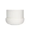 Iittala Nappula ruukku ja vati 170x130 mm valkoinen