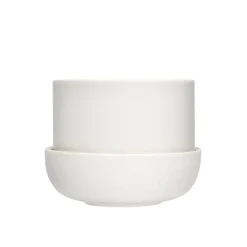 Iittala Nappula ruukku ja vati 170x130 mm valkoinen