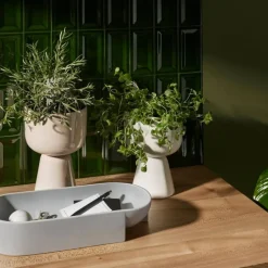 Iittala Nappula Ruukku 230x155 mm valkea