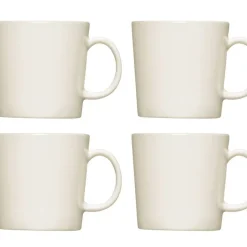 Iittala Teema valkoinen muki 0,3L 4 kpl