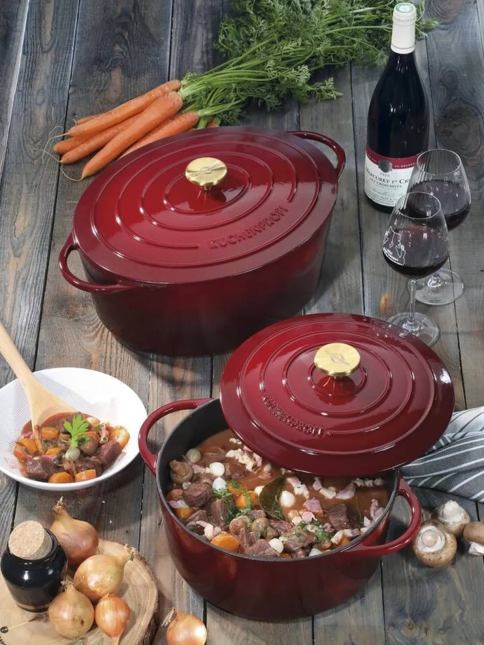 Küchenprofi pata ovaali 33 cm médoc