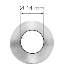 Küchenprofi tylla pyöreä 14 mm