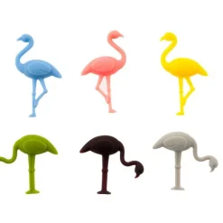Koala lasinmerkkaaja flamingo 6 kpl