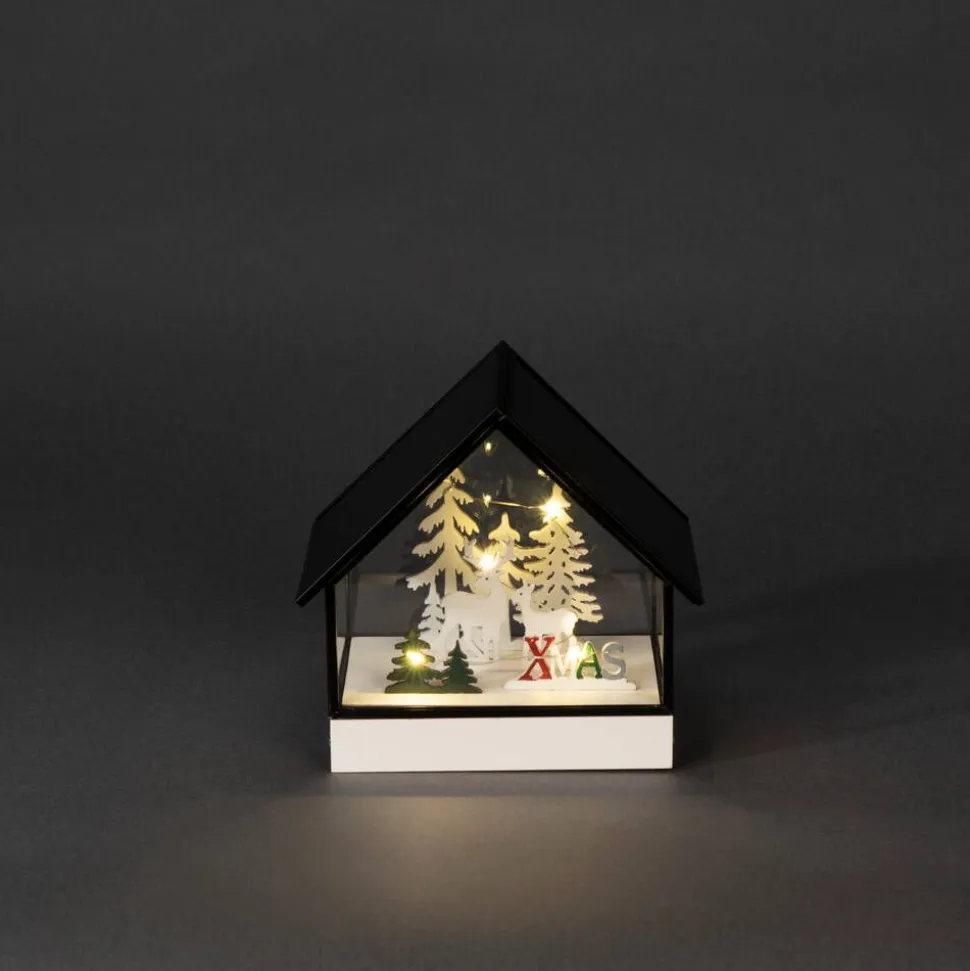 Konstsmide lasilyhty 5 x LED paristokäyttöinen
