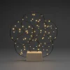 Konstsmide Metallikoriste 100 x amber LED