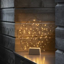 Konstsmide Metallikoriste 100 x amber LED