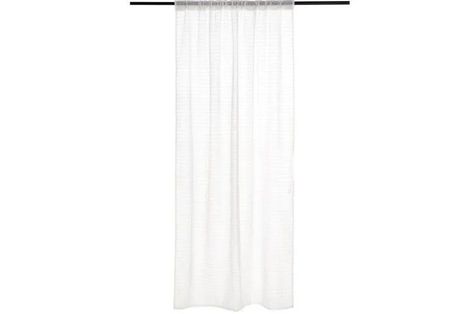4Living valmisverho Alina 140x240 cm 2 kpl valkoinen