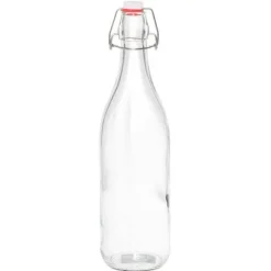 Marjukka lasipullo patenttikorkilla 1 l