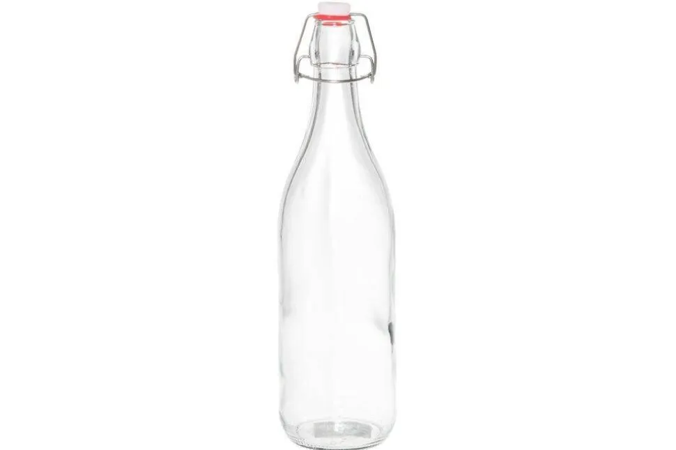 Marjukka lasipullo patenttikorkilla 1 l