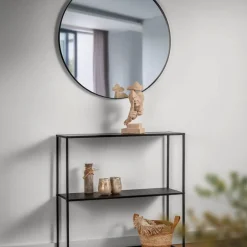 Mirrors and More hylly Alexis 80 x 80 cm musta