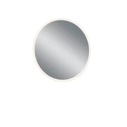 Mirrors and More peili Aura LED-valolla Ø60 cm peililasi IP4