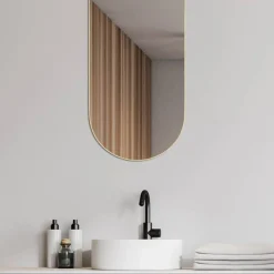 Mirrors and More peili Josephine 30 x 70 cm kulta