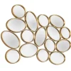 Mirrors and More peili Maddy 90 x 61 cm kulta