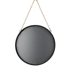 Mirrors and More peili Taira Ø40 cm musta narulla