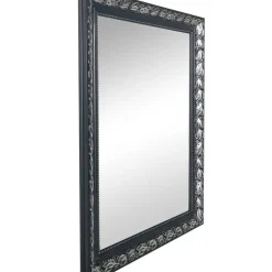 Mirrors and More peili Tanja 55 x 70 cm musta/hopea