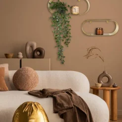Mirrors and More seinähyllysetti Joyce 2-pack kulta