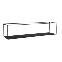 Mirrors and More seinähylly Tinka 2-pack musta