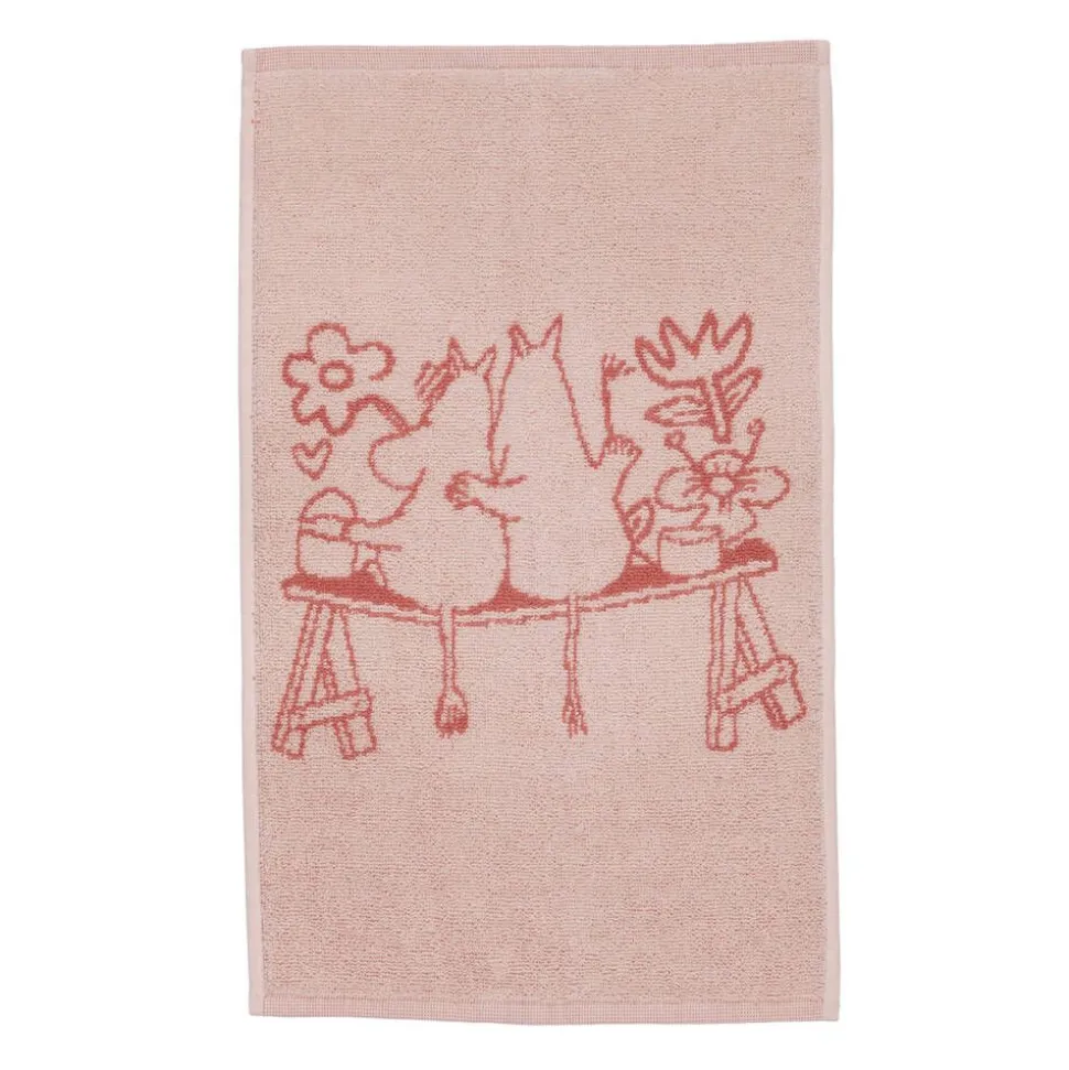 Moomin Arabia käsipyyhe 30x50 cm Rakkaus