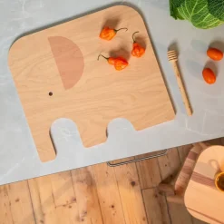 Muurla norsu Chop&Serve -lauta L keltainen