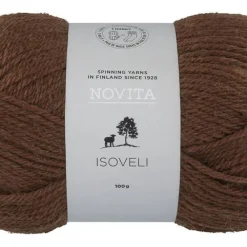 Novita Isoveli lanka 100 g 673 kaarna