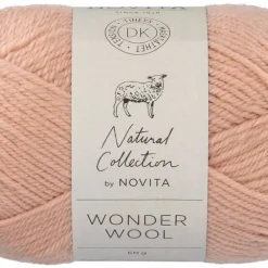 Novita lanka Wonder Wool 50 g 609 puuteri