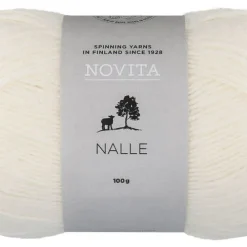 Novita Nalle lanka 100 g 011 valkoinen