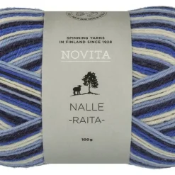 Novita Nalle Raita lanka 100 g virtaus 8181