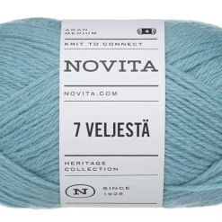 Novita 7 Veljestä lanka 100g 143 sula