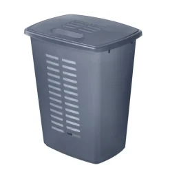 Orthex Likapyykkikori 60 L tummanharmaa
