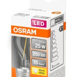 Osram LED pienkupulamppu 250lm 2700K E27