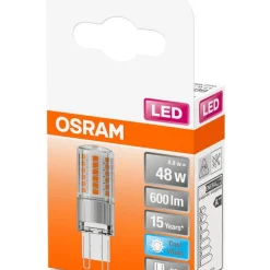 Osram LED pienoislamppu 600lm 4000K G9
