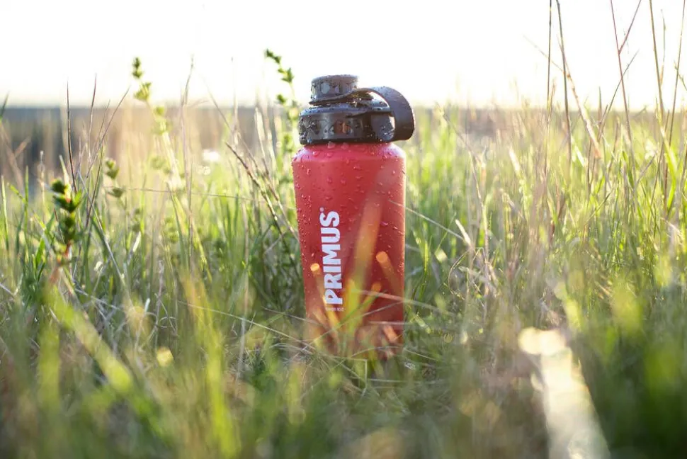 Primus TrailBottle juomapullo 0.6 L teräs punainen
