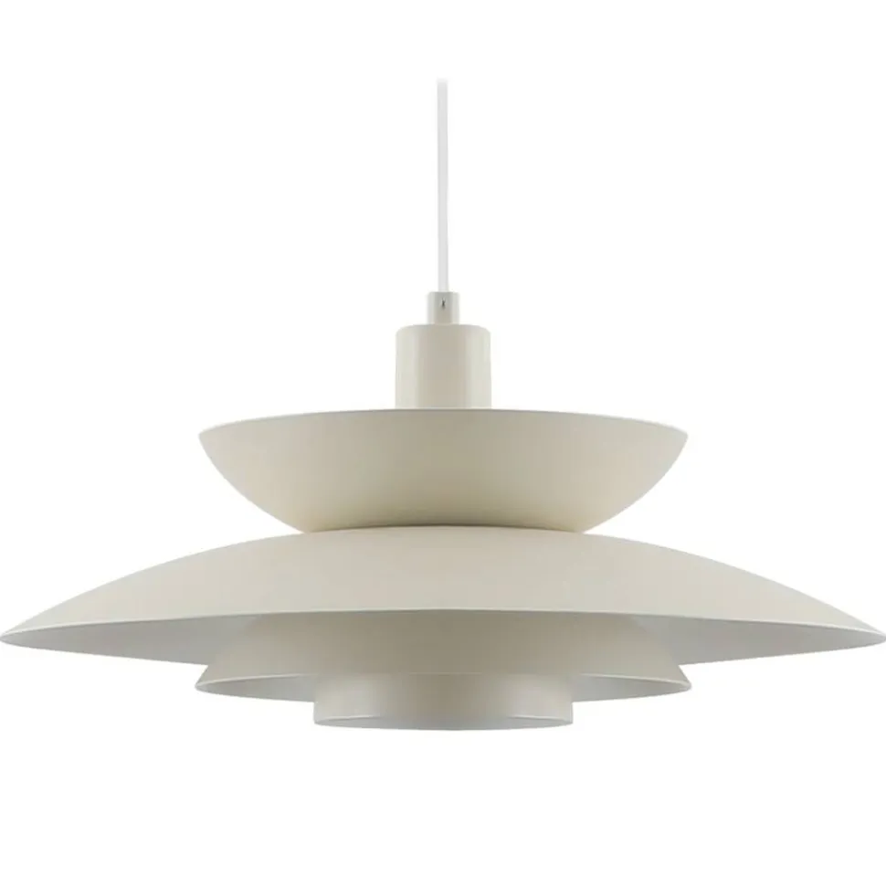 Sessak riippuvalaisin Asher Ø38 cm beige