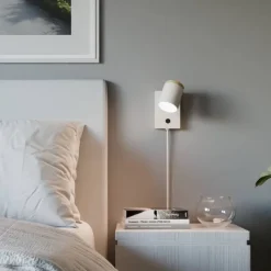 Sessak seinävalaisin Clemente beige