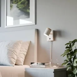 Sessak seinävalaisin Clemente beige