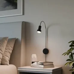 Sessak seinävalaisin Colton Flex musta