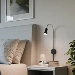 Sessak seinävalaisin Colton Flex musta