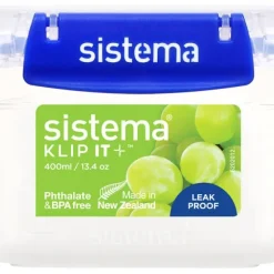 Sistema Klip It + säilytysrasia 400 ml