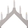 Star Trading kynttelikkö Alma 5 l  beige